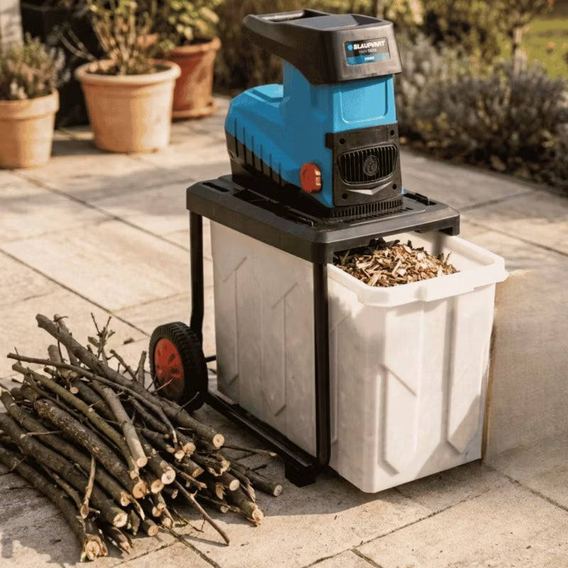 Kompostkværn Valseteknik 2600W 42 mm Blå GS7020