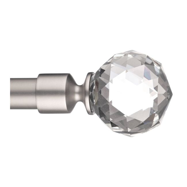 Endestykke Colours Foxtrot Kugle 16 mm i nikkel