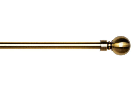 Endestykke til gardinstang Colours Altari antik messing 19 mm