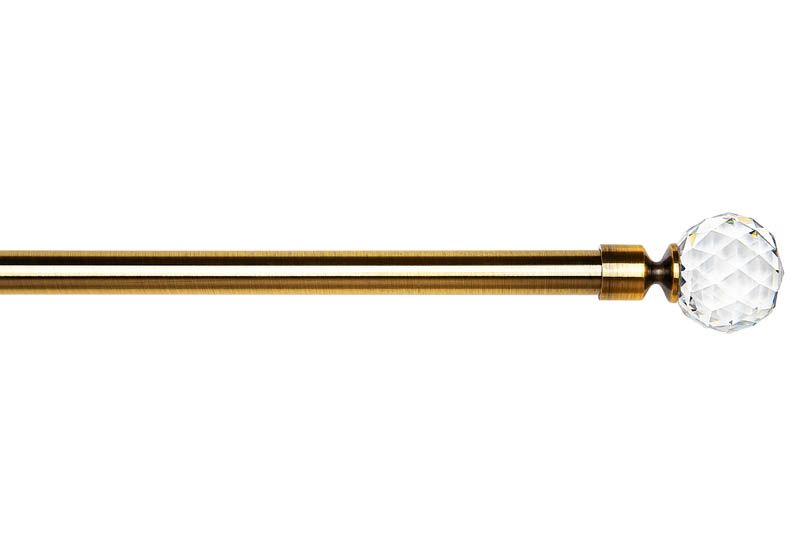 Endestykke til gardinstang Colours Altari antik messing 19 mm