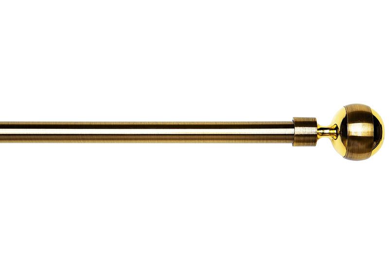 Endestykke til gardinstang Colours Altari antik messing 19 mm