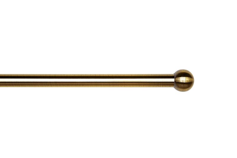 Endestykke til gardinstang Colours Altari antik messing 19 mm