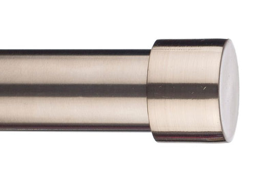 Endestykke til gardinstang Colours Indi i nikkel 25 mm