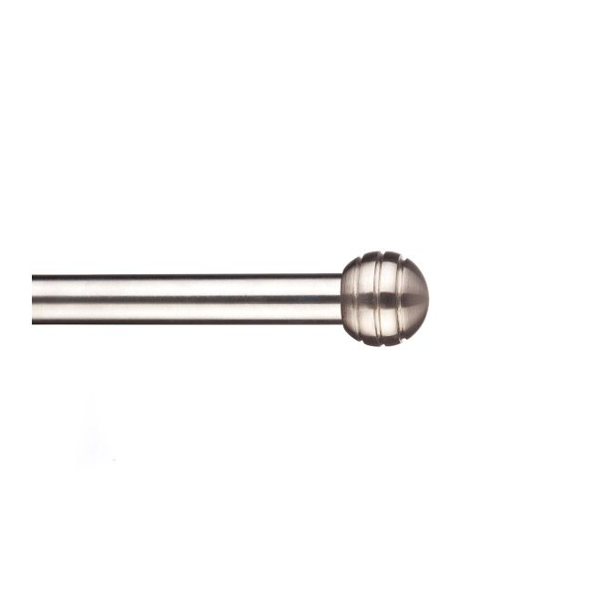 Endestykke til gardinstang Colours Tryton i nickel 16 mm