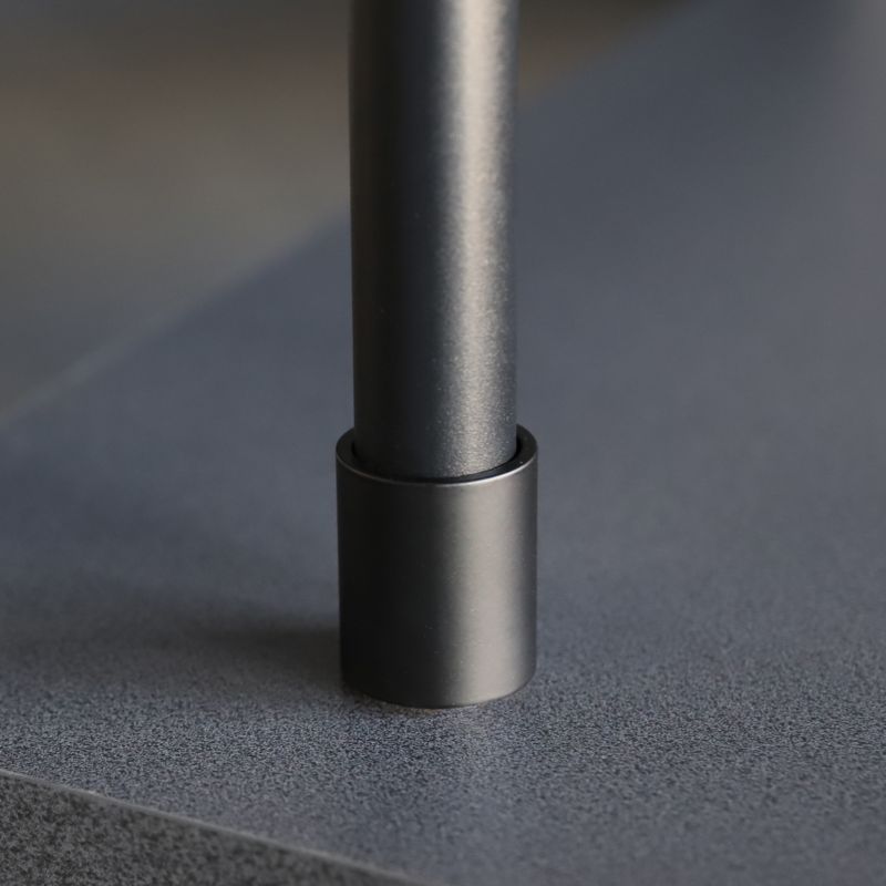 Shop Line monteringsende fi 25 mm harpe mat-sort