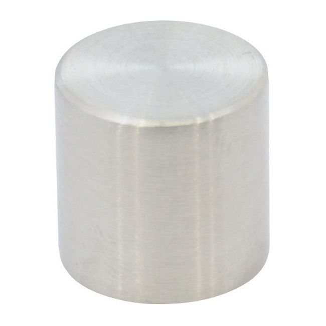 Shop Line Q12 15 mm endestykke i rustfrit stål
