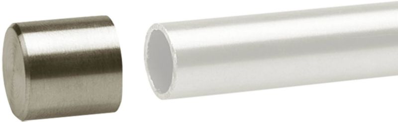 Shop Line Q12 15 mm endestykke i rustfrit stål