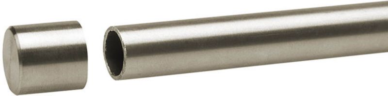 Shop Line Q12 15 mm endestykke i rustfrit stål