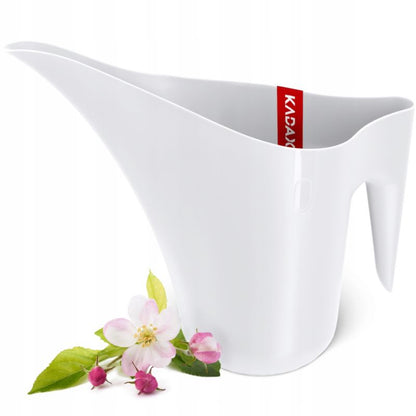 KADAX vandkande til vanding af blomster 1,2 l hvid plast til hjem og have