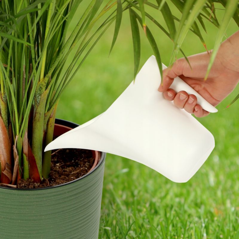 KADAX vandkande til vanding af blomster 1,2 l hvid plast til hjem og have