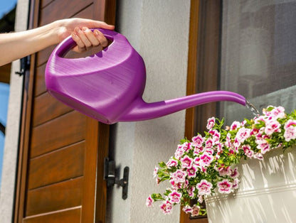 KADAX havekande 2L til vanding af blomster i plastik, lilla