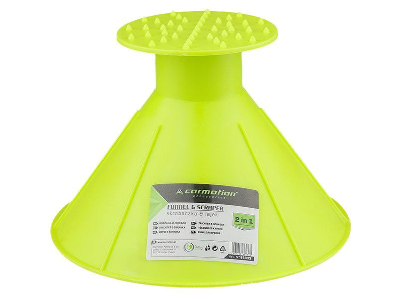 Konisk Isskraber og Tragt Ø14,5 cm Plastik
