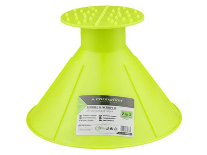 Konisk Isskraber og Tragt Ø14,5 cm Plastik