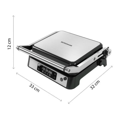 Kontaktgrill AI002 2000 W LED Inox