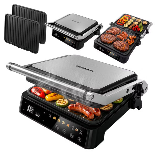 Kontaktgrill AI003 2000 W Inox