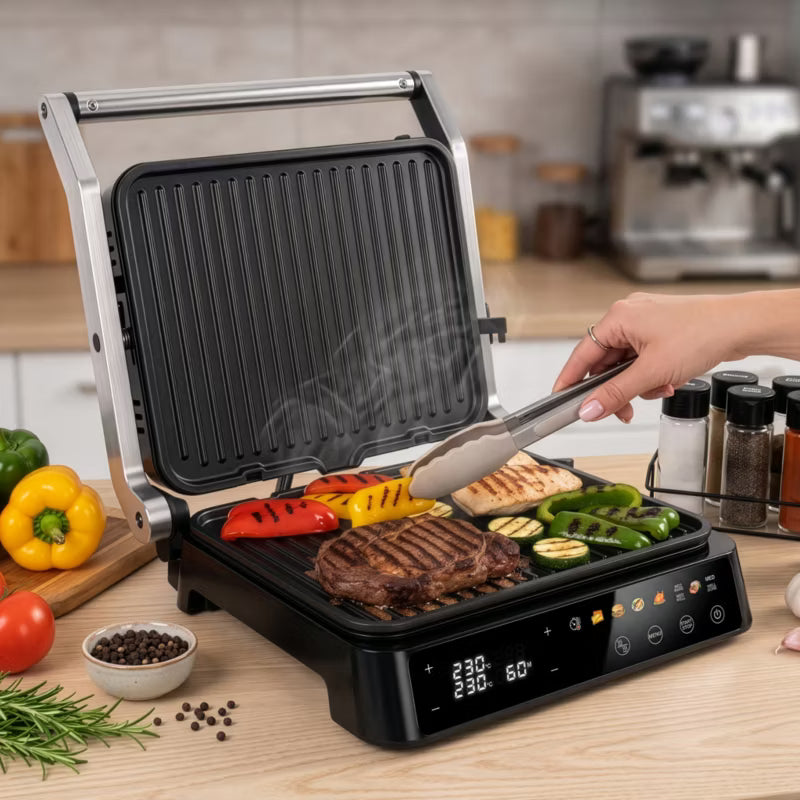Kontaktgrill AI003 2000 W Inox