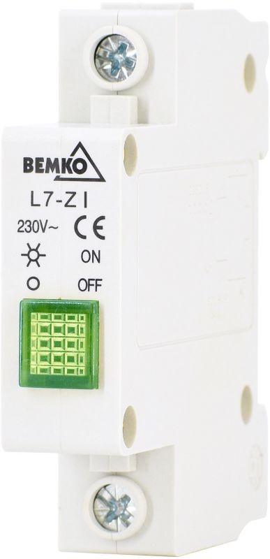 Bemko L7 grøn kontrolindikator