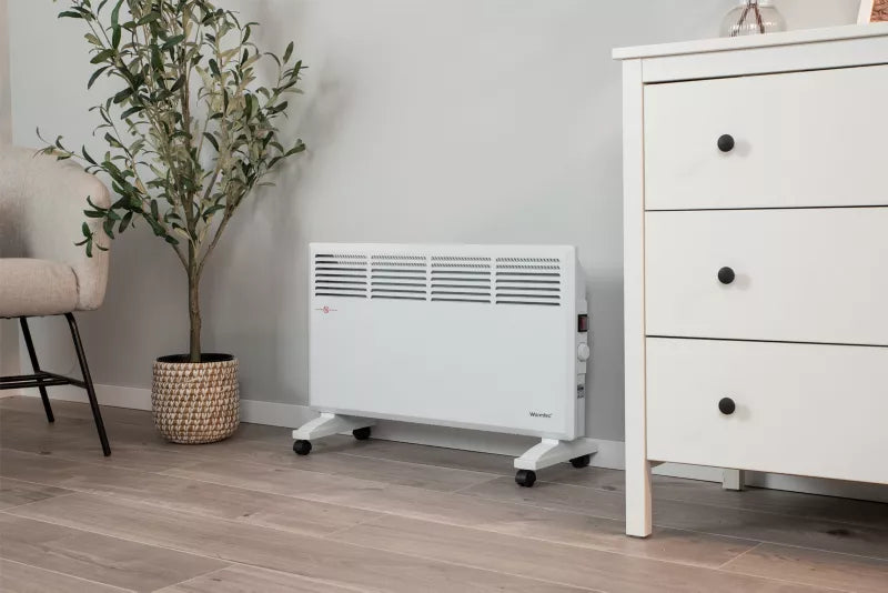 Konvektorradiator 2000W 73x40 cm Hvid EWN