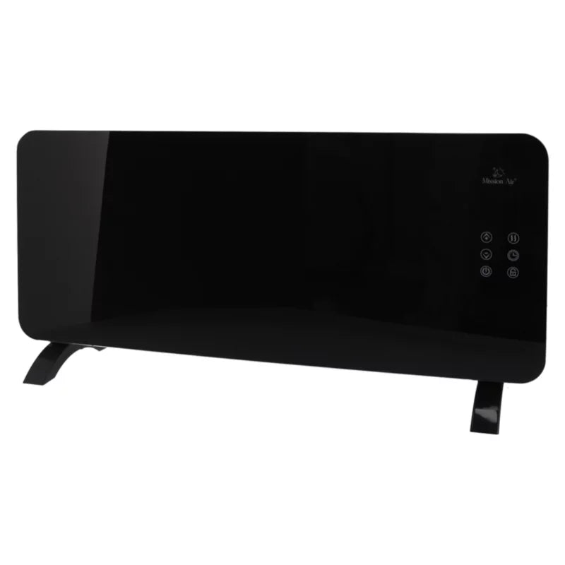 Konvektorradiator PORTO 2000W Sort med WiFi