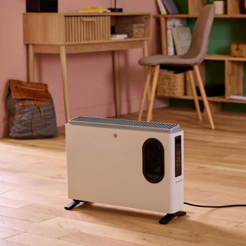 Konvektor Radiator 2000W med Turbo Hvid