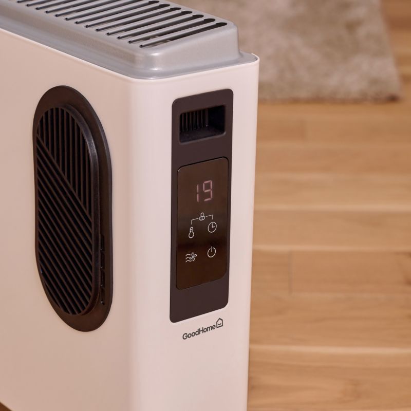Konvektor Radiator 2000W med Turbo Hvid