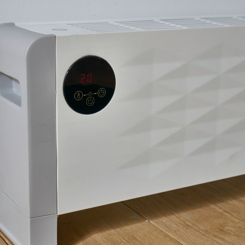 Konvektorradiator Lav Plinth 2200 W Hvid | 5059340980843