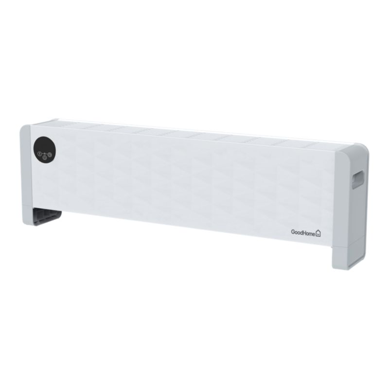 Lav konvektor GoodHome Plinth 2200 W hvid
