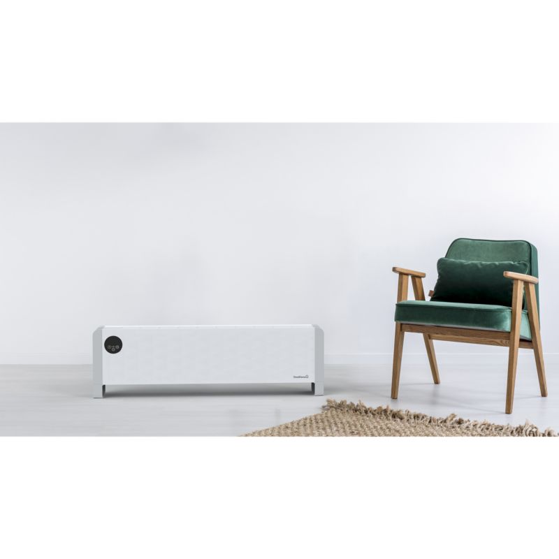 Lav konvektor GoodHome Plinth 2200 W hvid