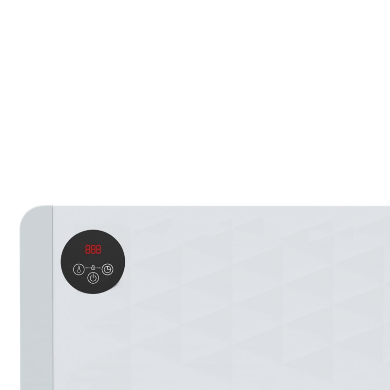 Lav konvektor GoodHome Plinth 2200 W hvid