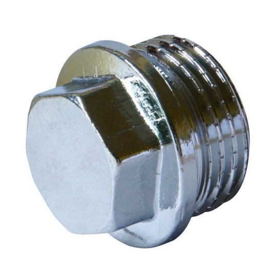 Krom 1/2" i kromguldfinish