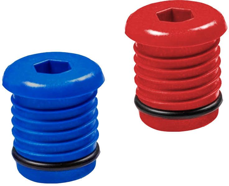 Trykprøveprop 20 mm, 2 stk.