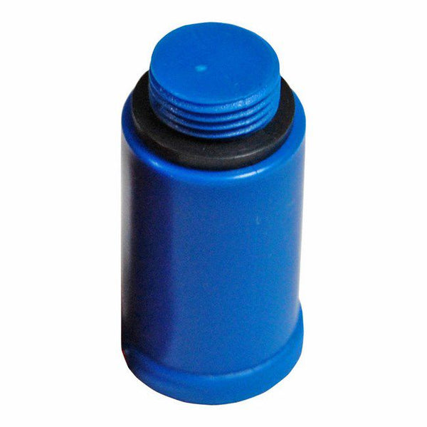 Blåt PVC-prøvetætningsprop 1/2"