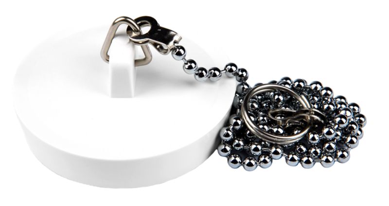 Sifonprop til håndvask med kæde