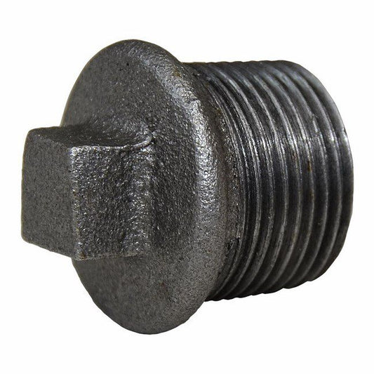 Sort 3/4" prop med flange