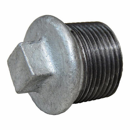 Kapsel med kant 3/4" galvaniseret