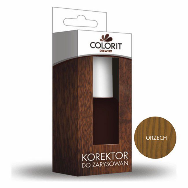 Colorit træreparationspen valnød 7 ml til ridser