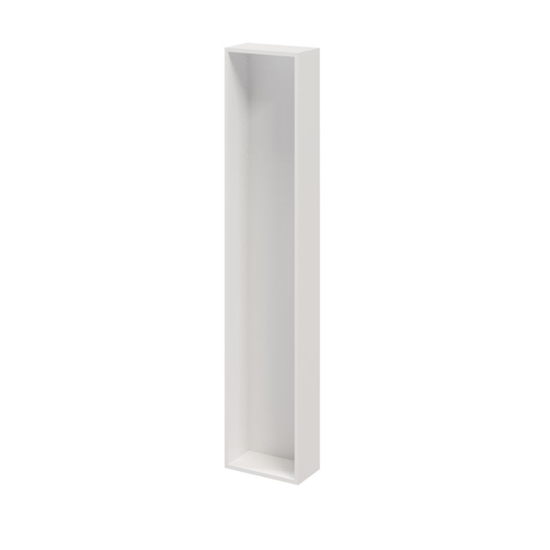 GoodHome Atomia korpus 20 x 187,5 x 37,5 cm hvid