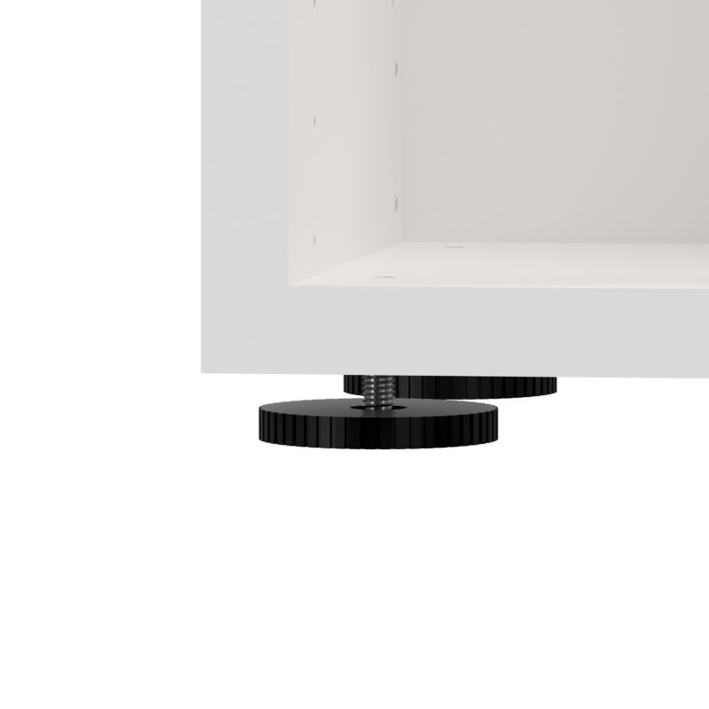GoodHome Atomia korpus 20 x 187,5 x 37,5 cm hvid