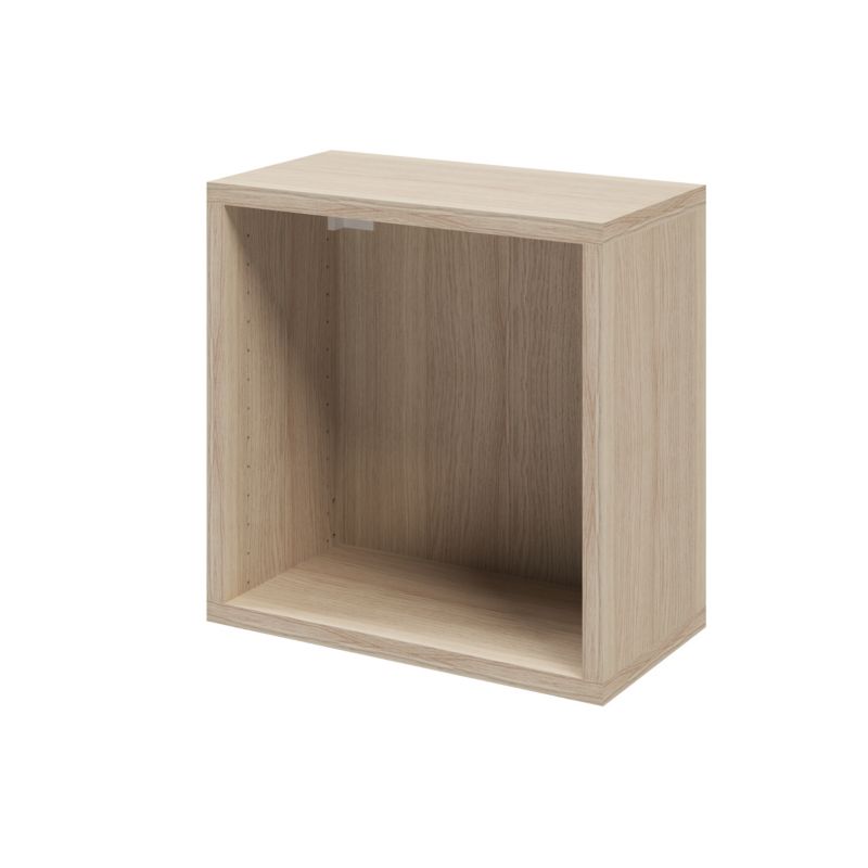 GoodHome Atomia korpus 20 x 37,5 x 37,5 cm i egetræ