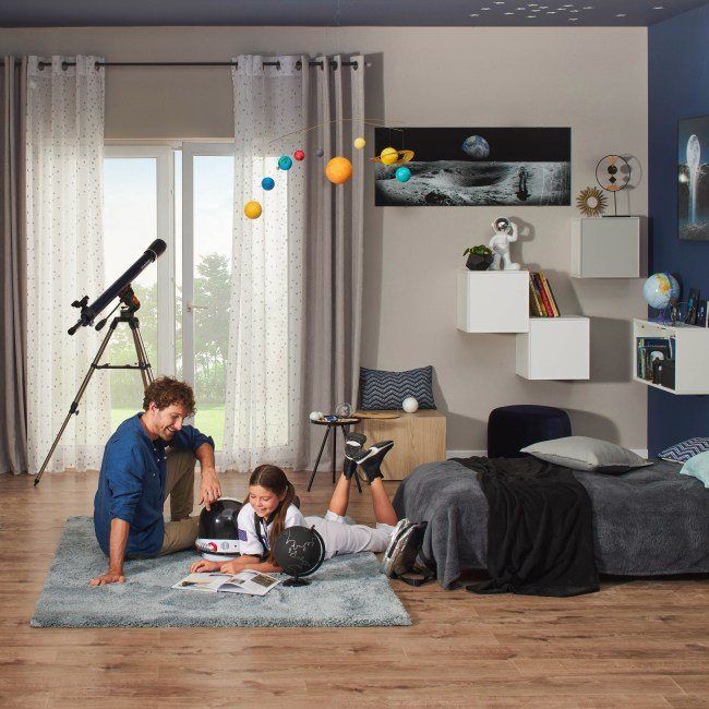 GoodHome Atomia korpus 20 x 37,5 x 37,5 cm i egetræ