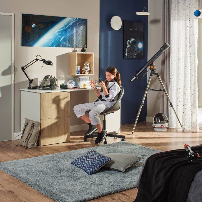 GoodHome Atomia korpus 20 x 37,5 x 37,5 cm i egetræ