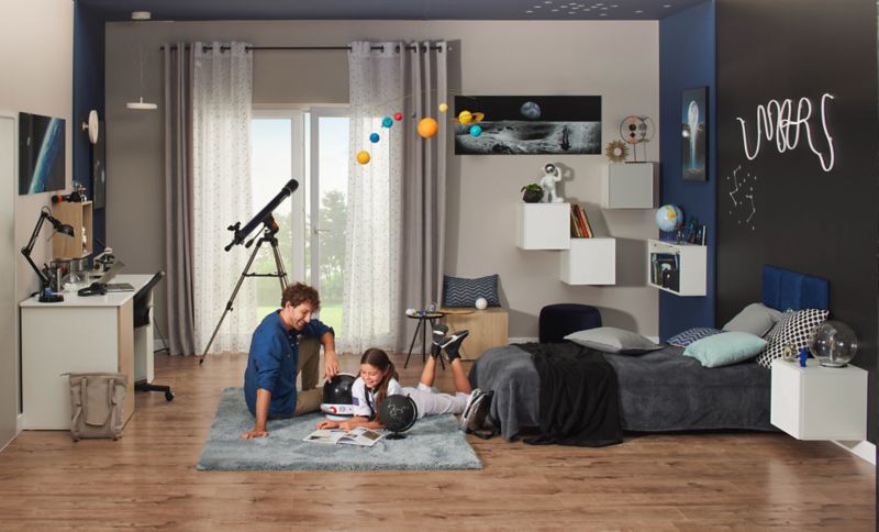 GoodHome Atomia korpus 20 x 37,5 x 37,5 cm i egetræ