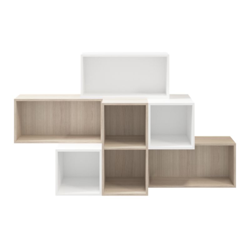GoodHome Atomia korpus 20 x 37,5 x 75 cm i egetræ