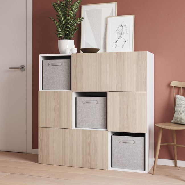GoodHome Atomia korpus 35 x 112,5 x 37,5 cm hvid