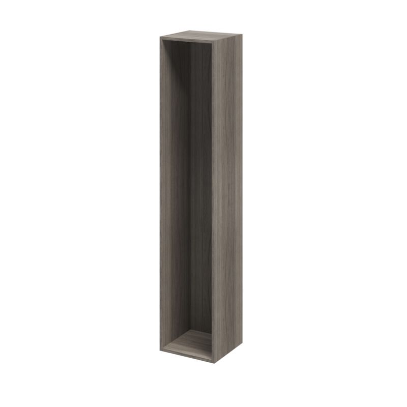 GoodHome Atomia korpus 35 x 187,5 x 37,5 cm i grå eg