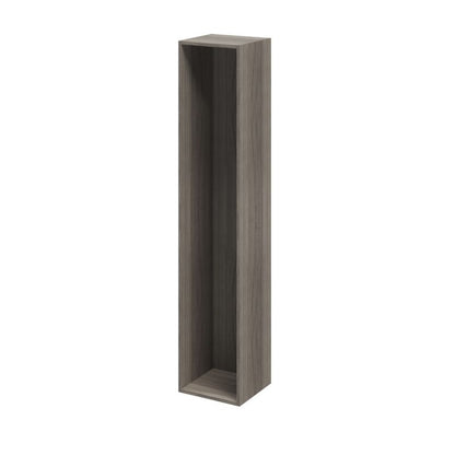 GoodHome Atomia korpus 35 x 187,5 x 37,5 cm i grå eg