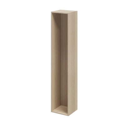 GoodHome Atomia korpus 35 x 187,5 x 37,5 cm i egetræ