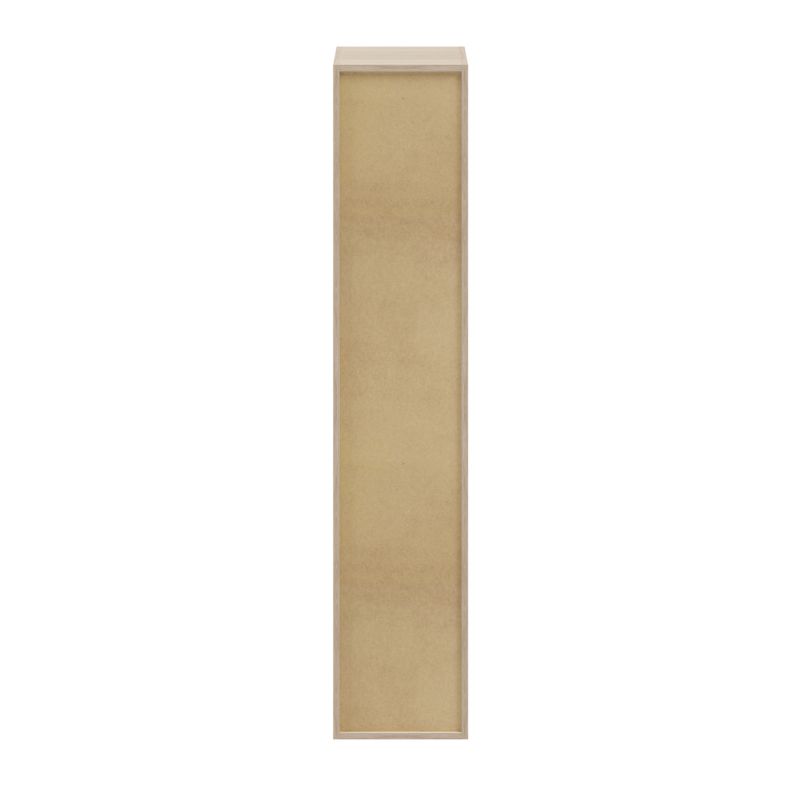 GoodHome Atomia korpus 35 x 187,5 x 37,5 cm i egetræ