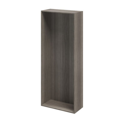 GoodHome Atomia korpus 35 x 187,5 x 75 cm i grå eg