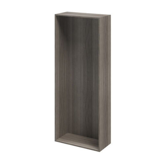 GoodHome Atomia korpus 35 x 187,5 x 75 cm i grå eg